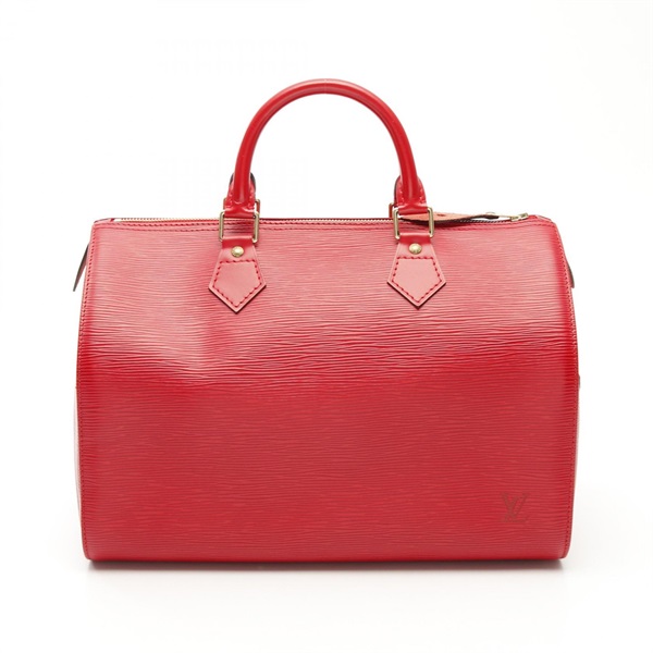 LOUIS VUITTON Speedy 30 Handbag M43007 Epi leather Castilian red Used Women LV