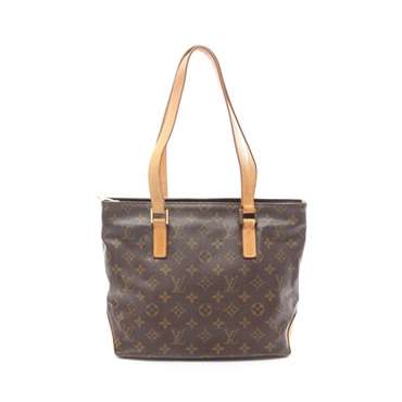 LOUIS VUITTON Cabas Piano Shoulder Tote Bag M51148 Monogram Canvas Leather LV