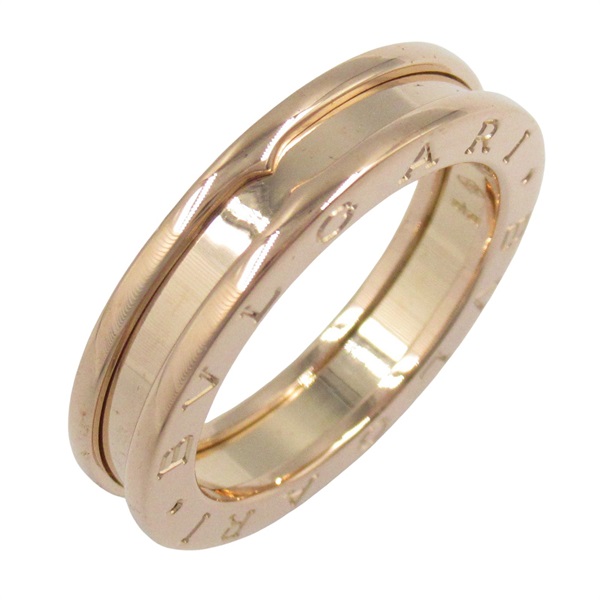 BVLGARI B-zero1 ring 1 band 18KPG Pink Rose Gold Used unisex US size 7.25