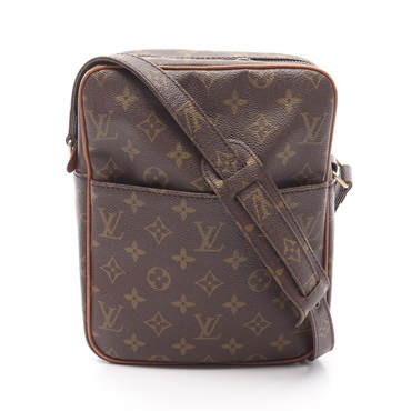 LOUIS VUITTON Petit Marceau Shoulder Bag M40264 Monogram canvas Brown Used Women