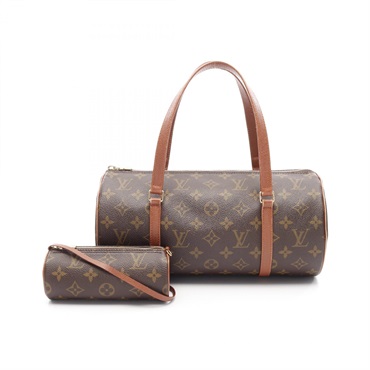LOUIS VUITTON Papillon 30 Monogram Old Shoulder Handbag M51365 Monogram Used LV