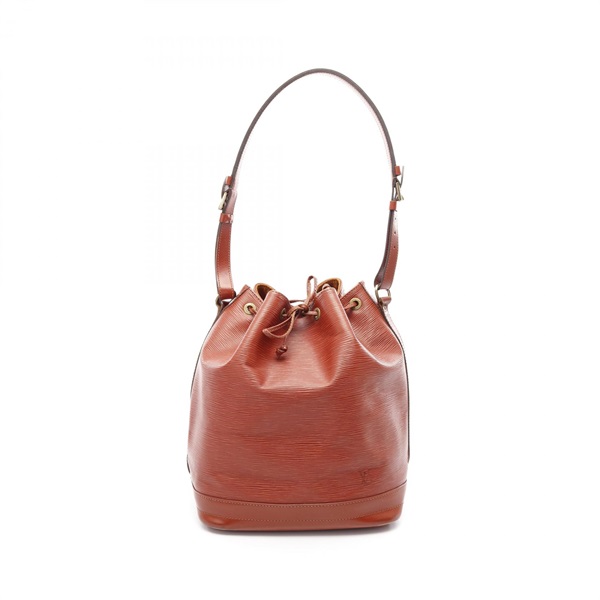 LOUIS VUITTON Noe Shoulder Bag M44003 Epi leather Brown Kenyan Fawn Used Women