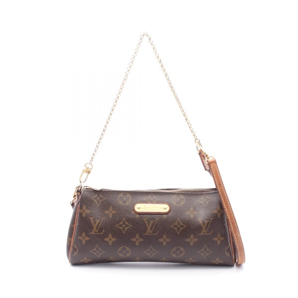 LOUIS VUITTON Eva Chain Shoulder Bag M95567 Monogram canvas Brown Used Women LV
