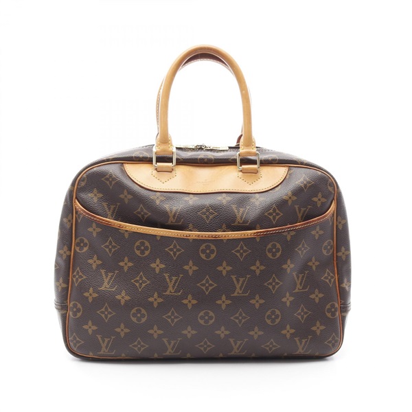 LOUIS VUITTON Deauville Bowling Vanity Handbag M47270 Monogram canvas Used Women