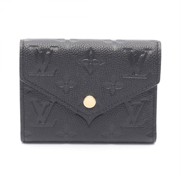 LOUIS VUITTON Portefeuille Victorine Tri-fold wallet M64060 Monogram empreinte
