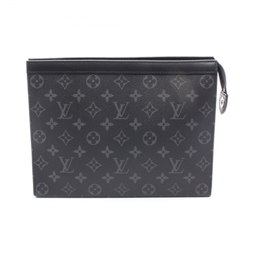 LOUIS VUITTON Pochette Voyage MM business clutch bag M61692 Monogram eclipse LV
