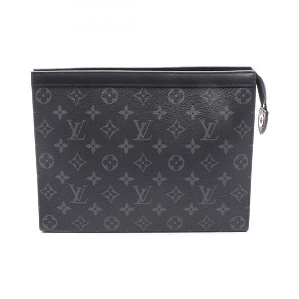 LOUIS VUITTON Pochette Voyage MM business clutch bag M61692 Monogram eclipse LV