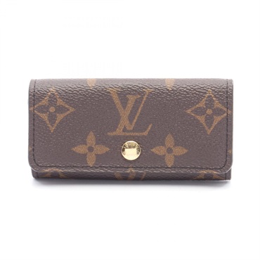 LOUIS VUITTON Multicles 4 key case holder M69517 Monogram leather Brown Used LV