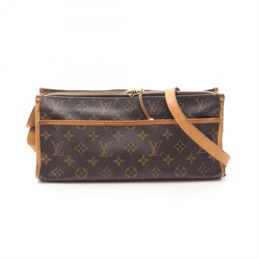 LOUIS VUITTON Popincourt Long Crossbody Shoulder Bag M40008 Monogram Used LV