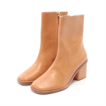 Chloe Ankle Boots leather Beige Size 37 Used Women