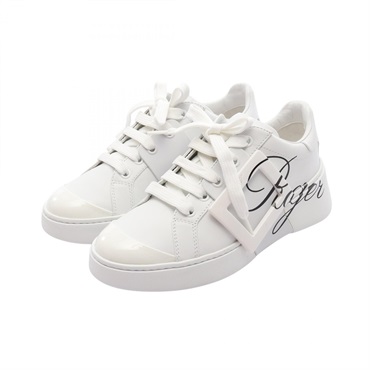 Roger Vivier VIV SKATE Sneakers Leather White Size 34 Used Women