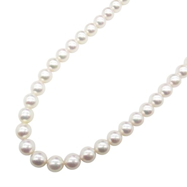 JEWELRY Pearl Necklace Silver925 White Used 41.5cm women