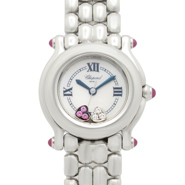 Chopard Happy sports Wrist Watch 27/8250-42 Quartz Stainless Steel Used Women
