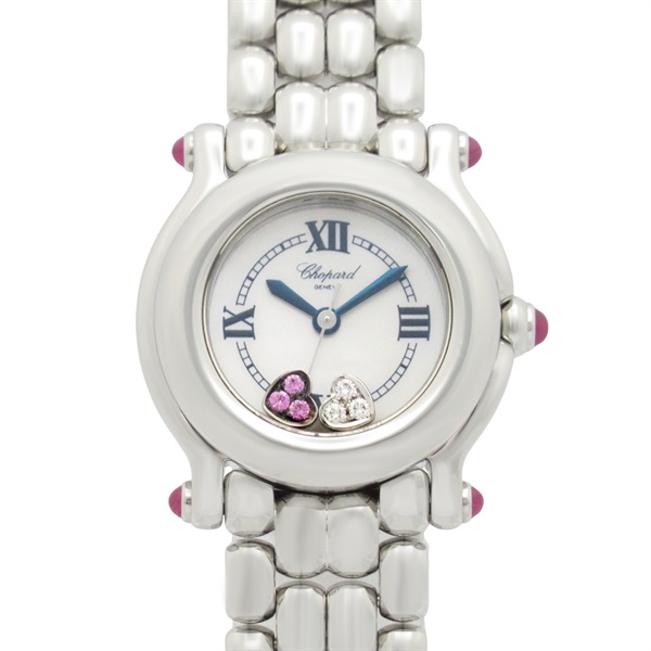 Chopard Happy sports Wrist Watch 27/8250-42 Quartz Stainless Steel Used Women