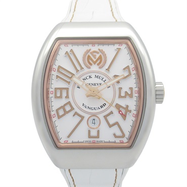 FRANCK MULLER Vanguard Wrist Watch V45SCDTJSTGBLC Auto SS Rubber Used mens