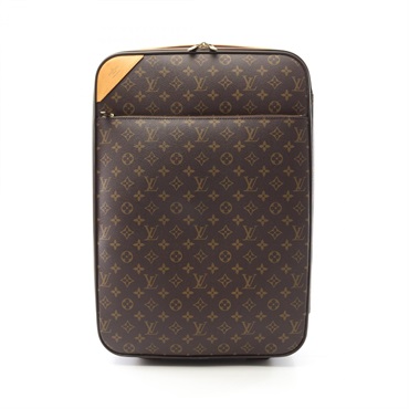 LOUIS VUITTON Pegas 50 Carry Bag M23251 Monogram canvas Brown Used unisex LV