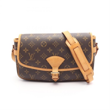 LOUIS VUITTON Sologne crossbody Shoulder Bag M42250 Monogram canvas Brown Used