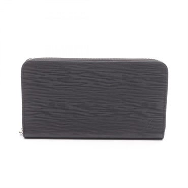LOUIS VUITTON Zippy Organizer NM wallet M62643 Epi leather Black Used unisex LV
