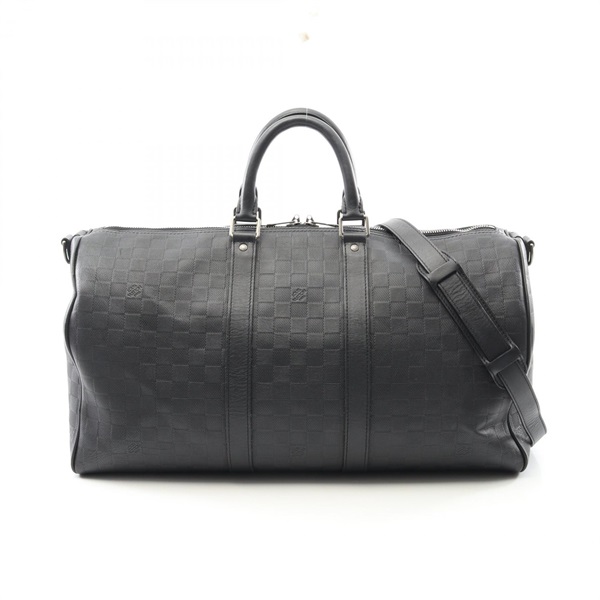 LOUIS VUITTON Keepall Bandouliere 45 Shoulder handbag N41145 Damier Infini BK LV