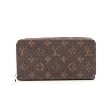 LOUIS VUITTON Zippy Around long wallet purse M11776 Monogram washed blue LV