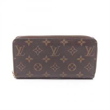 LOUIS VUITTON Zippy Wallet Around Long Purse M60017 Monogram Canvas Used LV