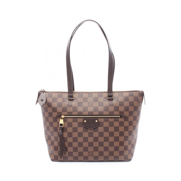 LOUIS VUITTON Iena PM Shoulder Tote Bag N41012 Damier canvas Ebene Used Women LV