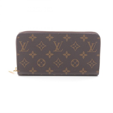 LOUIS VUITTON Zippy Wallet Around Purse M41895 Monogram Fuchsia Used Women LV