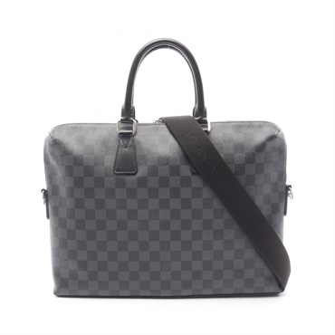 LOUIS VUITTON PDJ Porte de Couman Jules Business bag N48224 Damier graphite used