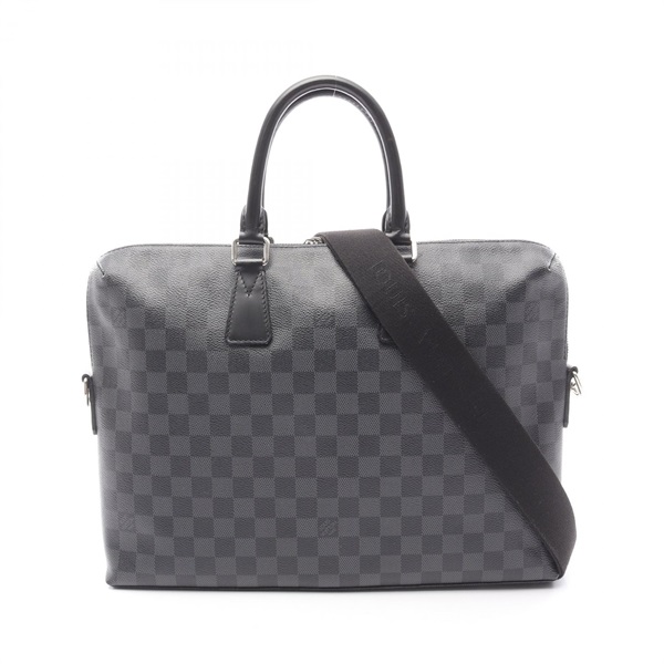 LOUIS VUITTON PDJ Porte de Couman Jules Business bag N48224 Damier graphite used