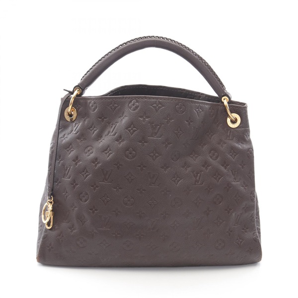 LOUIS VUITTON Artsy MM Shoulder Bag M94171 Monogram empreinte leather Brown Used