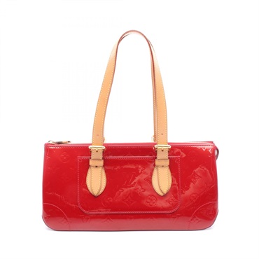 LOUIS VUITTON Rosewood Avenue Shoulder Bag M93507 Vernis leather Pomme Damour LV