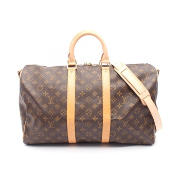 LOUIS VUITTON Keepall Bandouliere 45 Hand Travel Bag Luggage M41418 Monogram LV