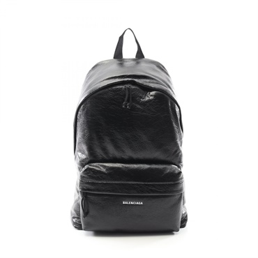 BALENCIAGA Explorer Rucksack Backpack 5032211VG071000 leather Black NEW unisex