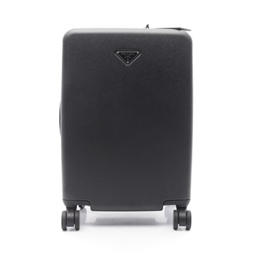 PRADA POLICARBONATO TROLLEY travel Bag suitcase 2VQ006 Saffiano polycarbonate BK