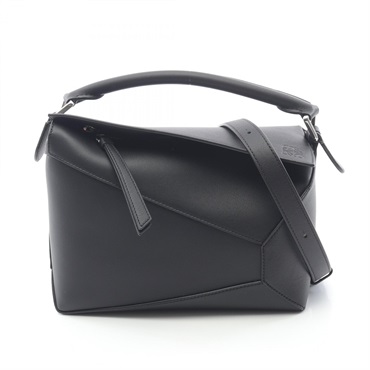 LOEWE Puzzle Edge Mini Shoulder Handbag A510P60X411100 leather Black NEW Women