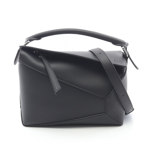LOEWE Puzzle Edge Mini Shoulder Handbag A510P60X411100 leather Black NEW Women