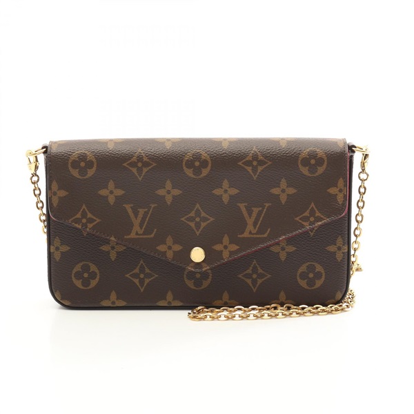 LOUIS VUITTON Pochette Felice Chain Shoulder Bag M61276 Monogram canvas Used LV