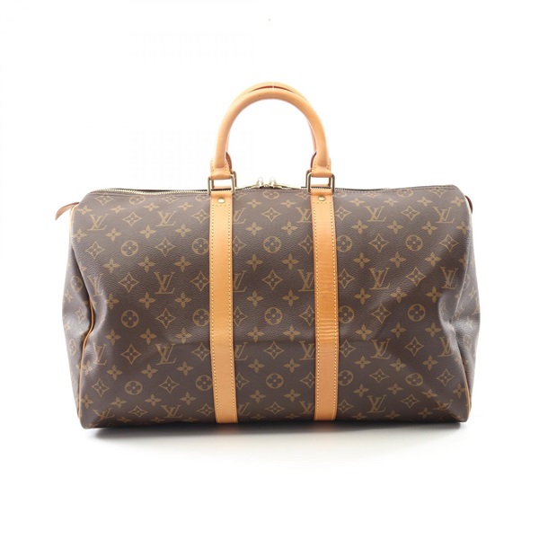 LOUIS VUITTON Keepall 45 Travelling Handbag M41428 Monogram Canvas Used LV