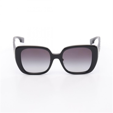 BURBERRY Sunglasses Plastic Black Used Women