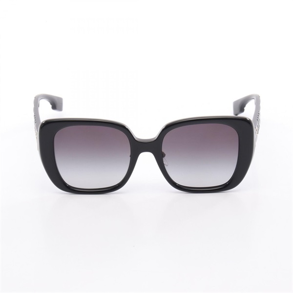 BURBERRY Sunglasses Plastic Black Used Women