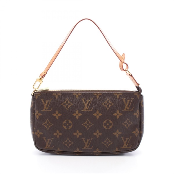 LOUIS VUITTON Pochette Accessoire Accessory Pouch M51980 Monogram Canvas Used LV