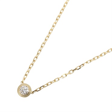 CARTIER d'Amour Necklace SM 18KYG Yellow Gold Diamond Used women Pendant