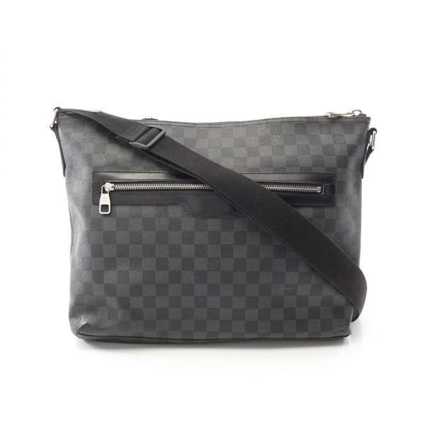 LOUIS VUITTON Mick MM Crossbody Shoulder Bag N41106 Damier graphite Black Used