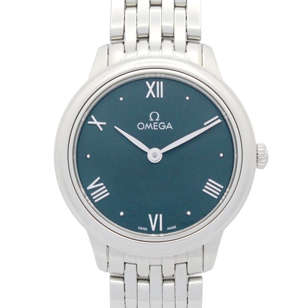 OMEGA De Ville Prestige Wrist Watch 434.10.28.60.10.001 Quartz SS Used Women