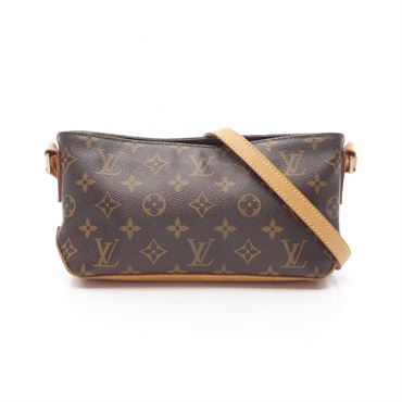 LOUIS VUITTON Trotteur Crossbody Shoulder Bag M51240 Monogram Canvas Used LV
