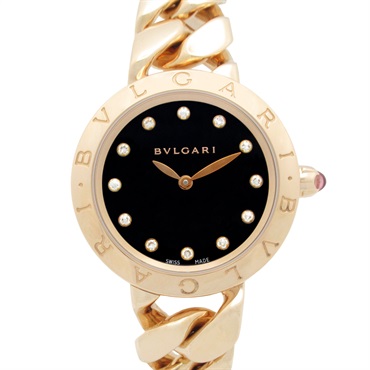 BVLGARI Catene Wrist Watch BBCP31G Quartz 18KRG Gold diamond Used Women