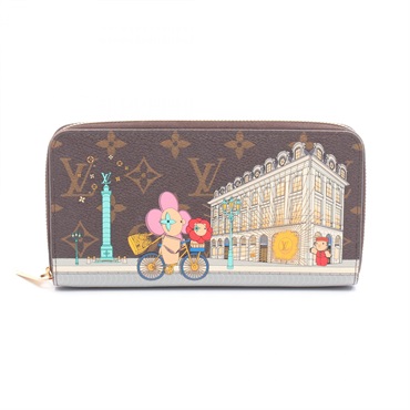 LOUIS VUITTON Zippy Long wallet M81544 Monogram Vivienne canvas Multicolor Used