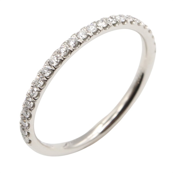 HARRY WINSTON Micro Pavé Ring Pt950 Platinum Used Women US size 3.75