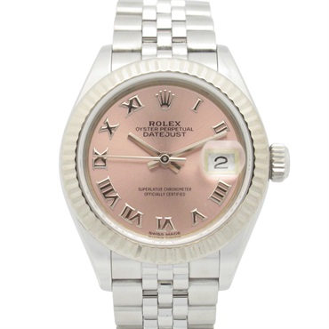 ROLEX Datejust Random Number Wrist Watch 279174 Auto 18KWG Gold SS Used Women
