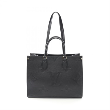 LOUIS VUITTON OnTheGo MM Shoulder Tote Bag M45595 Monogram Empreinte Leather LV